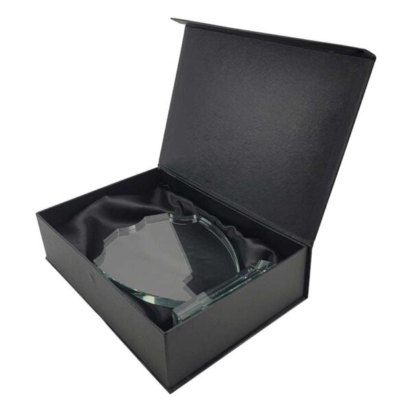 Victorian Shield Crystal Awards with Box