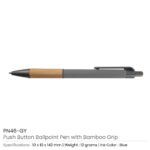 Push-Button-Ballpoint-Pens-PN46-GY