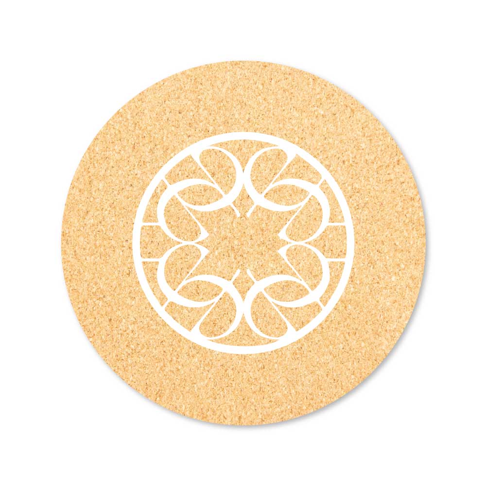 Branding Cork Round Mouse Pads