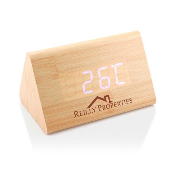 Branding-Triangular-Wooden-Desk-Clock-CLK-16-BM-1
