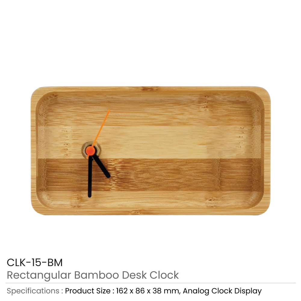 Rectangular-Bamboo-Desk-Clock-CLK-15-BM