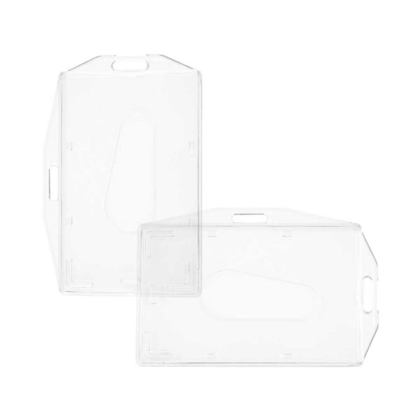 Clear Plastic PVC Card Holder CH 003 hover t