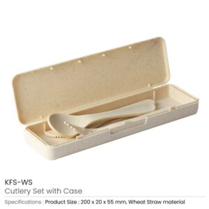 Cutlery Set with Case - Image 3