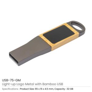 Light-Up Logo USB Flash Drives 32GB - Image 4