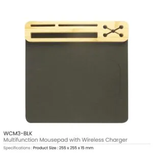 Mousepad with Wireless Charger - Image 3