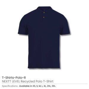 NEXTT LEVEL Recycled Polo T-Shirts - Image 11