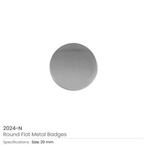 Round Flat Metal Badges 20mm - Image 5