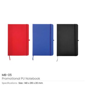 PU Leather Notebooks A5 Size - Image 3