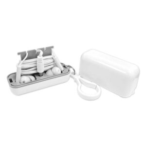 Earphones with Protective Case