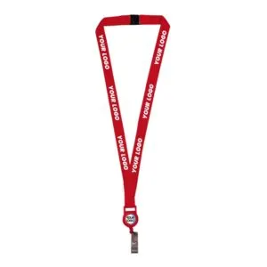 Lanyard with Reel Badge and Safety Lock - Image 2