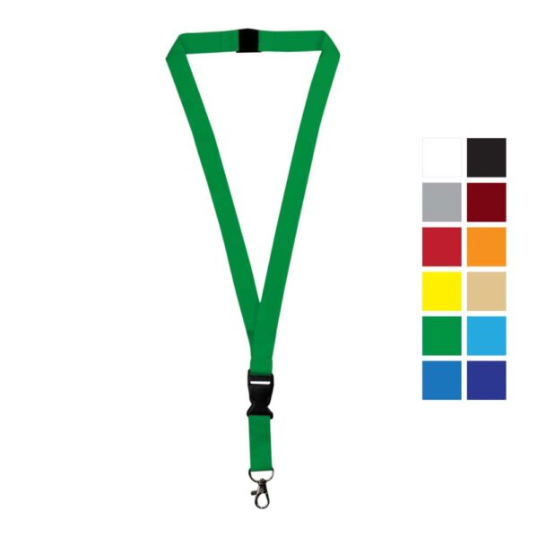 1 Pack ID Badge Holder with Black Lanyards Neck Strap Detachable Buckle Enhanced Breakaway Quick Release Safety Lanyard with Vertical Name Tag Card