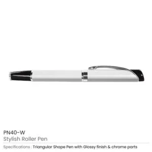 Stylish Metal Roller Pens - Image 3
