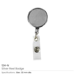 Round Metal Reel Badges - Image 3