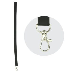 PU Leather Foldable ID Card Holder with Lace & Hook - Image 5