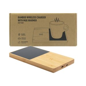 Eco-Friendly Wireless Charger with Mug Warmer | 10W | Type C - Image 6