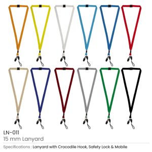 Lanyard with Clip and Mobile Holders - Image 3