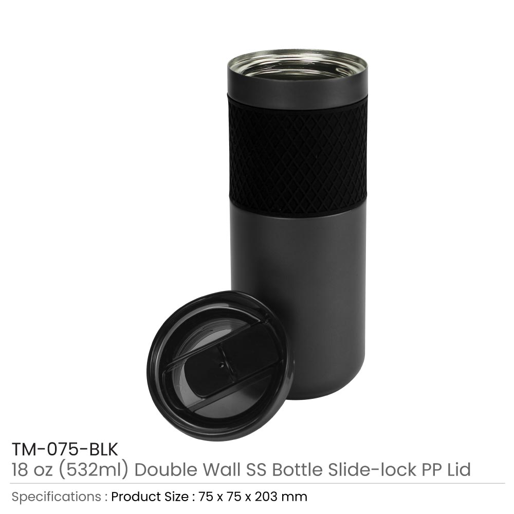 Double Wall Ss Bottle Shark main image 0