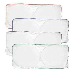 Sunshades for Cars in White Tyvek Material