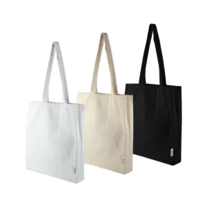 Recycled Cotton Tote Bags with Gusset 8 Oz