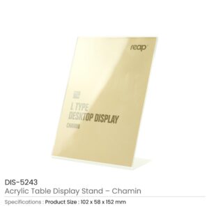 Acrylic Table Display Stand - Chamin Series - Image 6