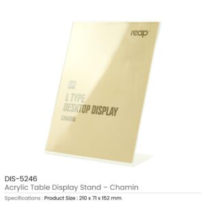 Acrylic Table Display Stand - Chamin Series - Image 5