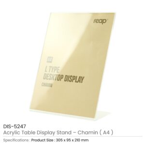 Acrylic Table Display Stand - Chamin Series - Image 4
