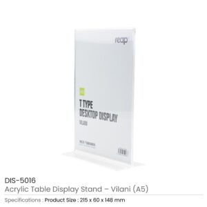 Acrylic Table Display Stand - Vilani Series - Image 5