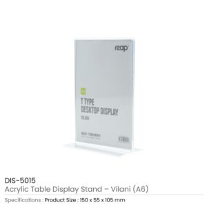 Acrylic Table Display Stand - Vilani Series - Image 6