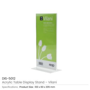 Acrylic Table Display Stand - Vilani Series - Image 7