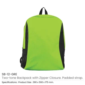 Two-toned Backpacks 600D Polyester Material - Image 5
