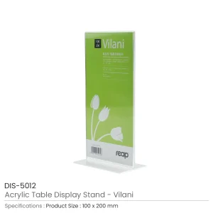 Acrylic Table Display Stand - Vilani Series - Image 7