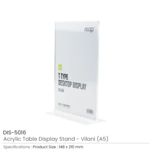 Acrylic Table Display Stand - Vilani Series - Image 5
