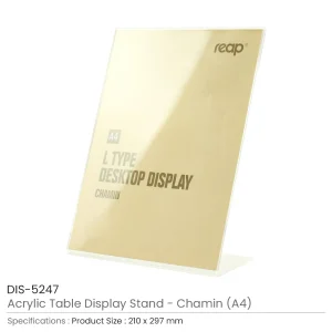 Acrylic Table Display Stand - Chamin Series - Image 4