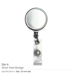 Round Metal Reel Badges - Image 5
