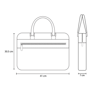 Leather Laptop Bags DOMINO - Image 8