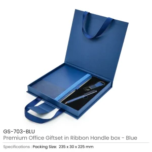 Premium Office Gift Set with Ribbon Handle Box - Image 5