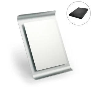 Aluminum Award Plaque A4 Size with Stand in Hard Cardboard Box