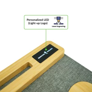 Multi-Function Mousepad, 15W Fast Wireless Charger & LED Logo - Image 5