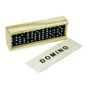 Domino Set Game in Wooden Slide Box – 28 Pieces - Image 5