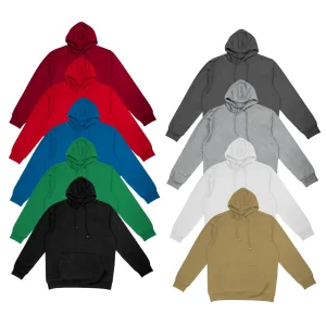 Fleece Hoodies Oversized Pullover in S to 3XL Sizes