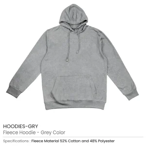 Fleece Hoodies Oversized Pullover in S to 3XL Sizes - Image 7