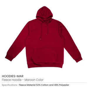 Fleece Hoodies Oversized Pullover in S to 3XL Sizes - Image 6