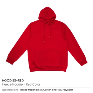 Fleece Hoodies Oversized Pullover in S to 3XL Sizes - Image 5