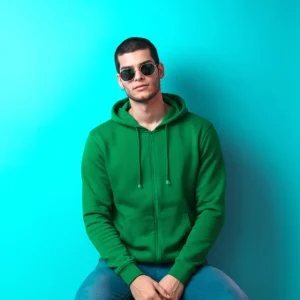 Fleece Hoodies with Zipper in (S to 3XL) Sizes - Image 3