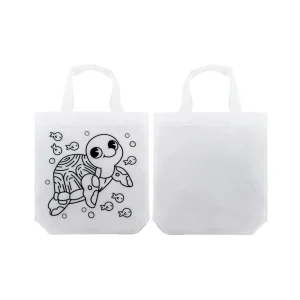 Mini Non-woven Bags 100GSM, 4Color Markers, Imprinted Turtle - Image 4