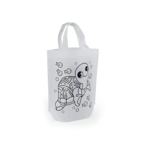 Mini Non-woven Bags 100GSM, 4Color Markers, Imprinted Turtle - Image 5