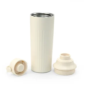 Dual Opening SS Bottles, Double-Wall, Powder Coated, 500ml - Image 5