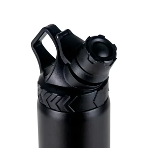 Stainless Steel Water Bottles in Black Matte, Double Wall, 620ml - Image 4