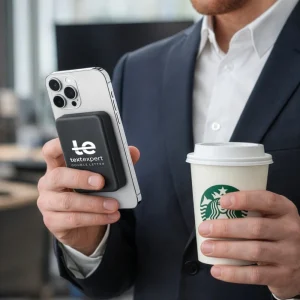 MagSafe Wireless Powerbank with Light-Up Logo, 15W Fast Charging, 10K mAh - Image 3