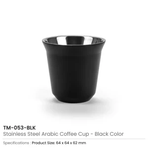 Gahwa Cups - Stainless Steel Arabic Coffee Cups - Image 6